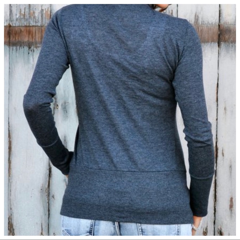 24 PERFECT CARDIGAN SNAP BUTTON CARDIGAN - Picture 3 of 3